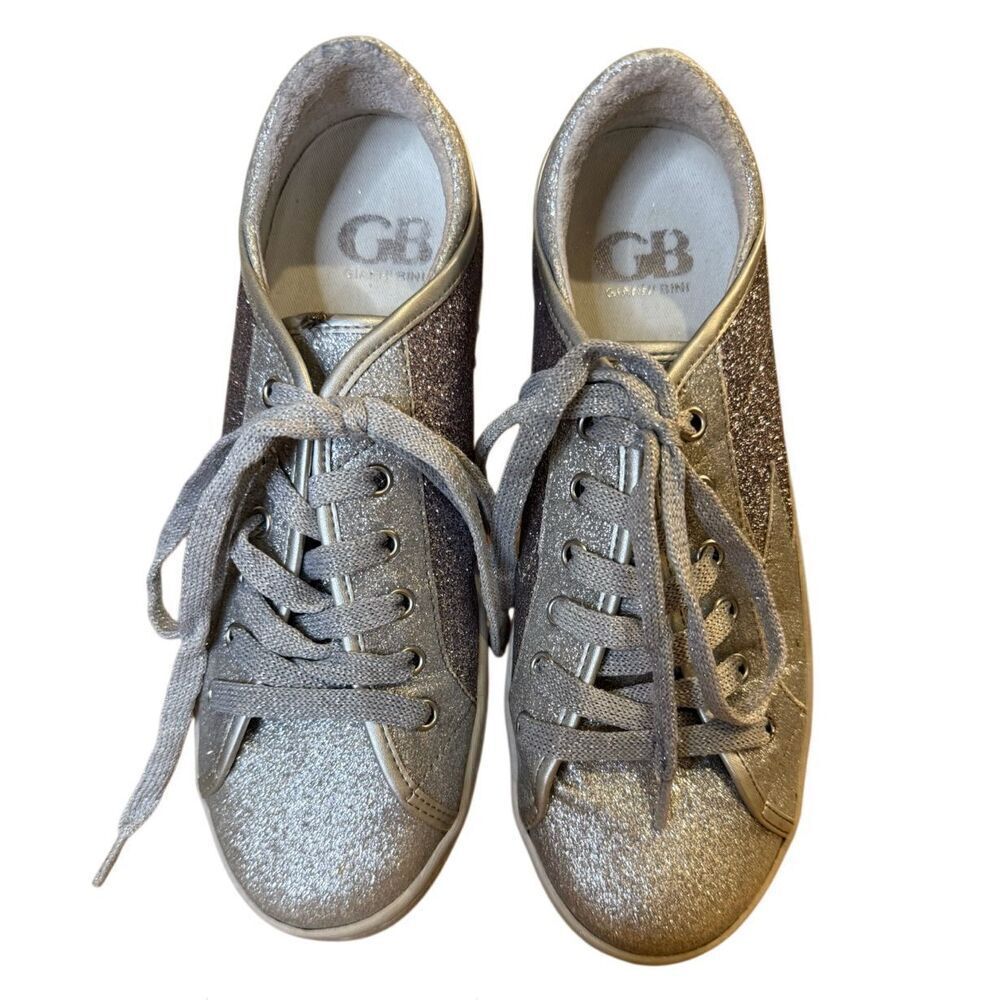 Gianni Bini Sparkle Glitter Sneakers Sz.